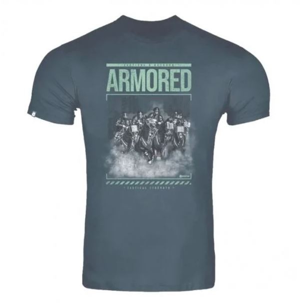 Camiseta Invictus Concept Armored Masc - Chumbo