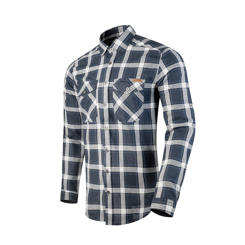 Camisa Invictus Lumberjack Masc - Azul