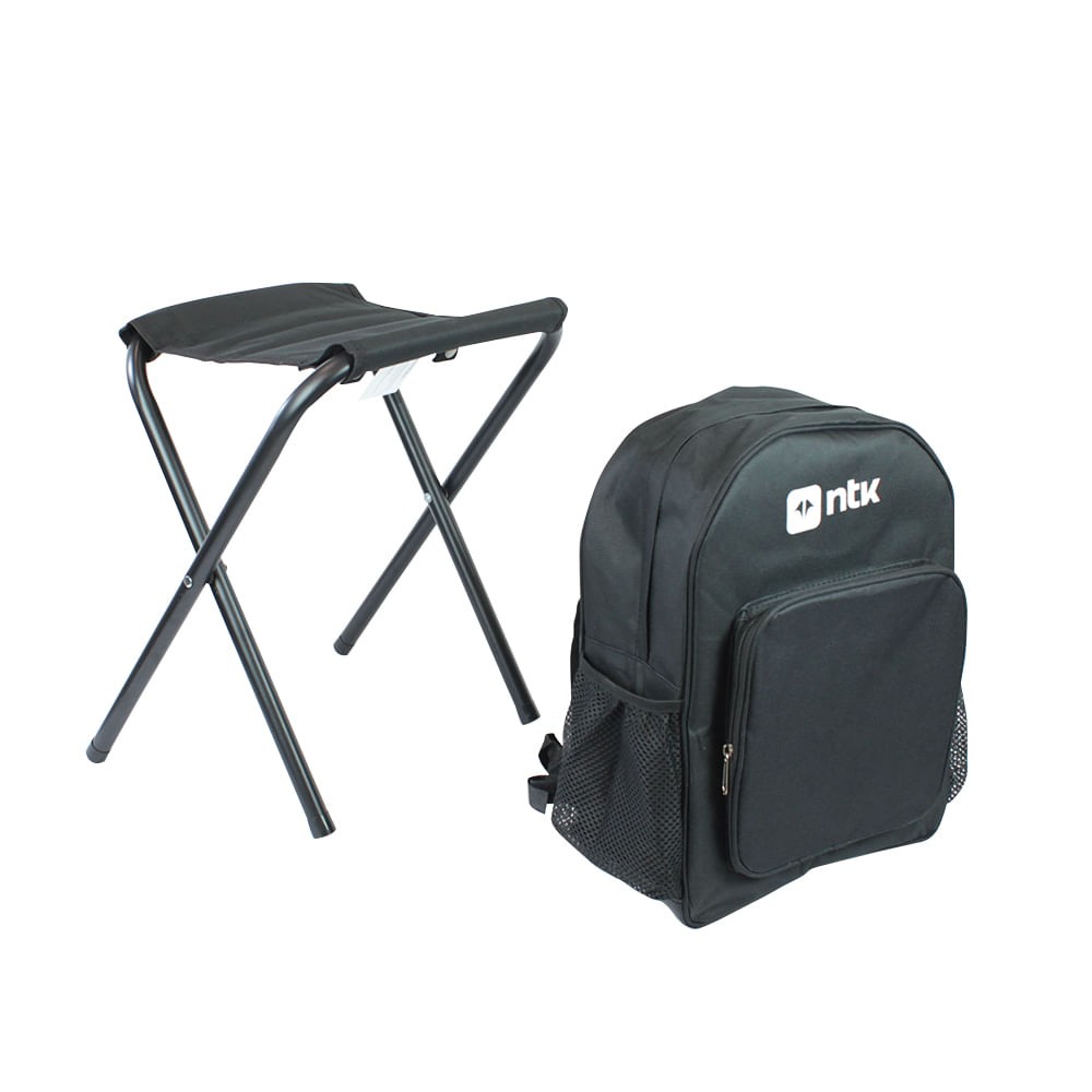 Banqueta Com Mochila NTK Spacio - Preto