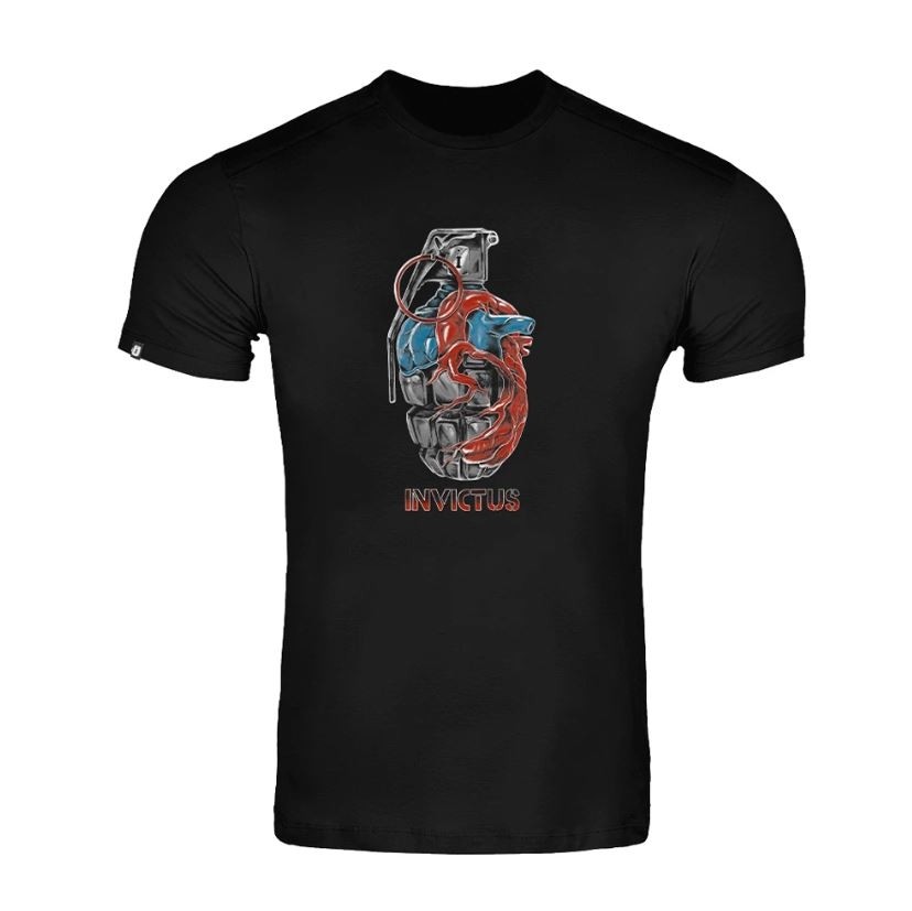 Camiseta Invictus Concept Brave Heart Masc. - Preto