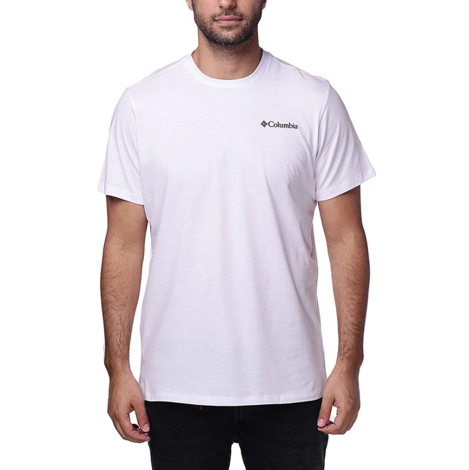 Camiseta Columbia Basic Masc - Branca