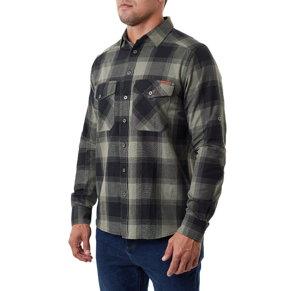 Camisa Invictus Lumberjack Texas - Verde