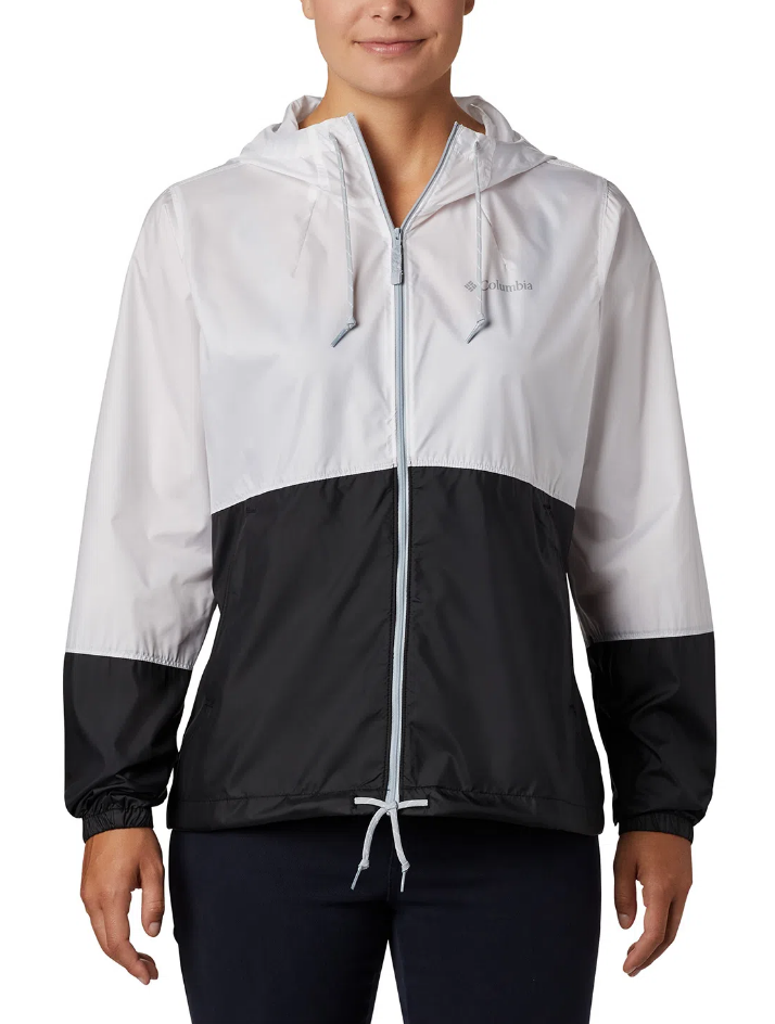 Jaqueta Columbia Flash Forward Windbreaker Corta Vento Fem - Preto/Branco