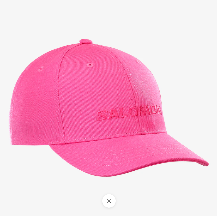 Boné Salomon Logo - Rosa