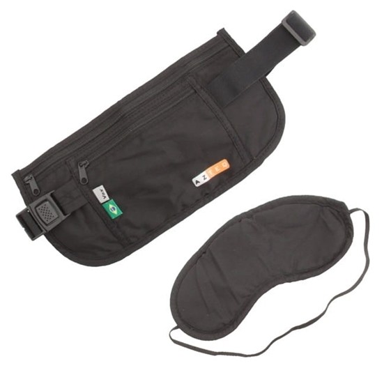 Kit Azteq Vox (Money Belt + Tapa Olhos)