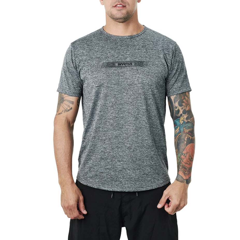 Camiseta Invictus Action - Mescla Grafite