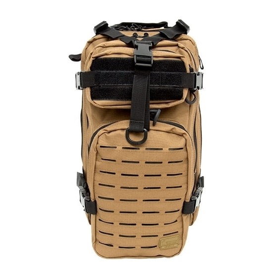 Mochila Invictus Assault Laser Cut - Coyote/Preto