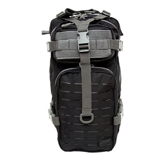 Mochila Invictus Assault Laser Cut - Preto/Cinza