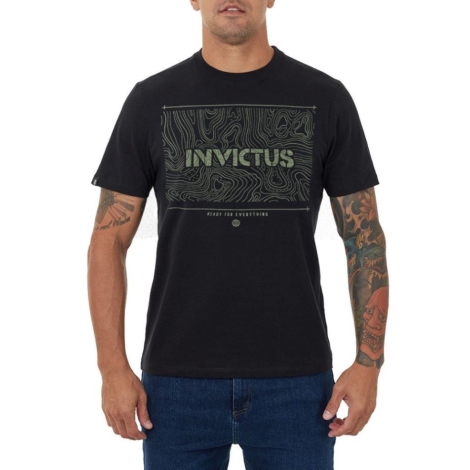 camiseta Invictus Concept Recon OP - Preta 