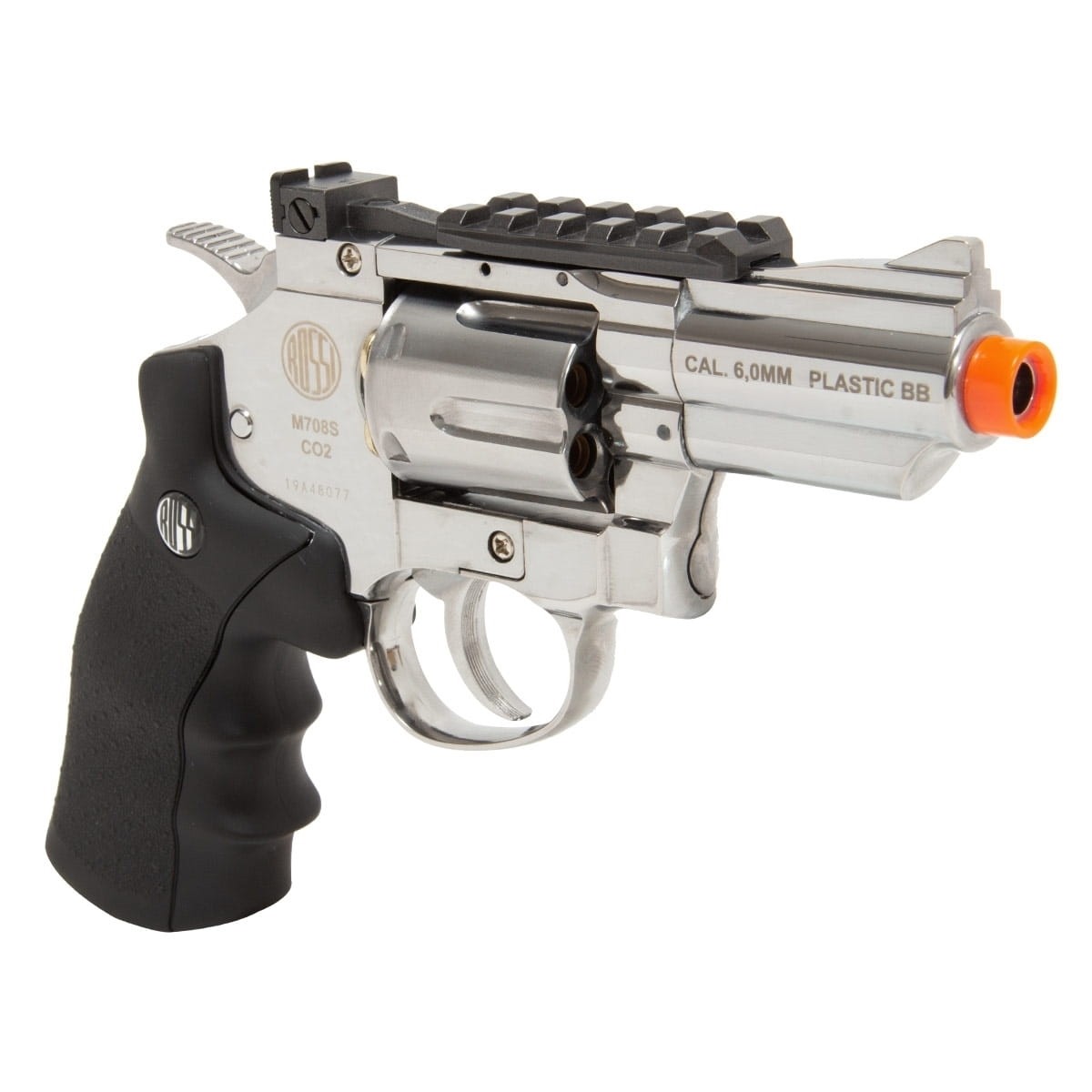 Revolver de Airsoft Wingun Niq. 708S 2POL CO2 6mm