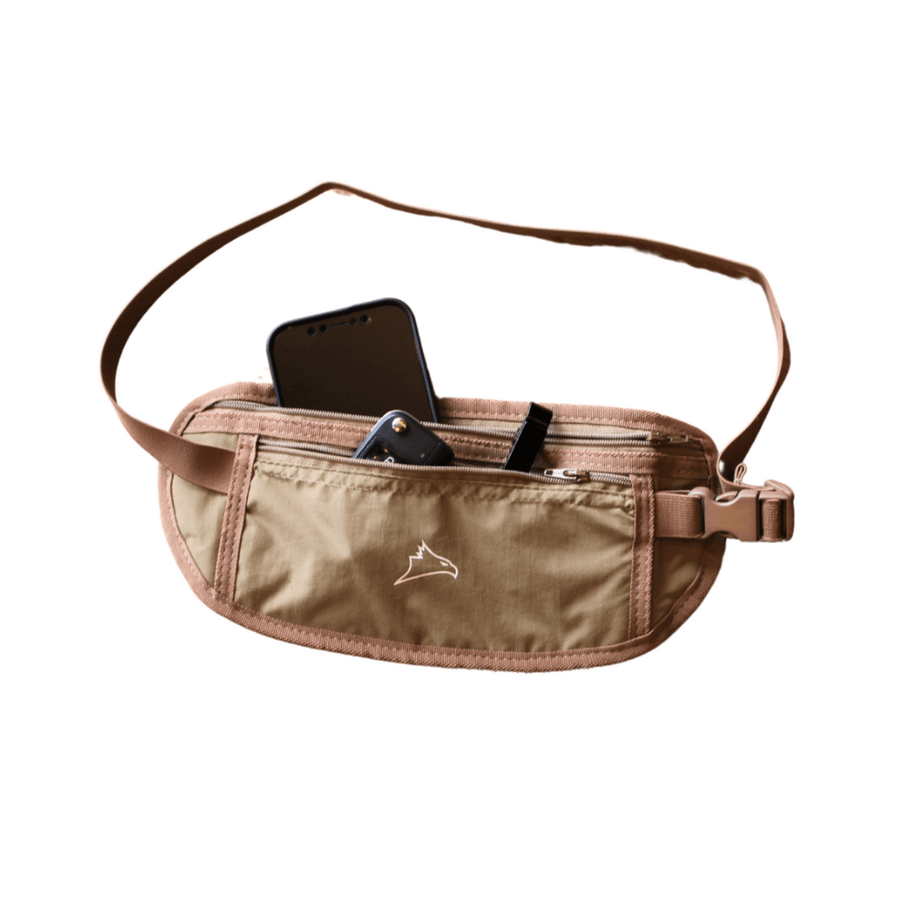 Pochete Money Belt Conquista Trip - Caqui