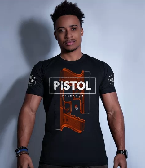 Camiseta Team Six Glock Pistol Operator - Preto 