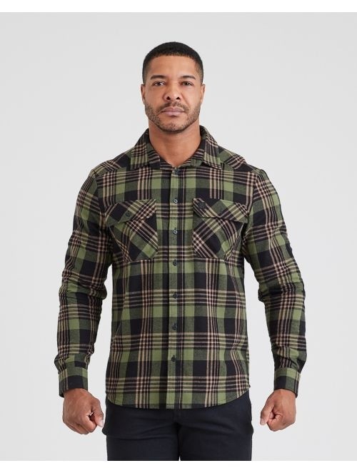 Camisa Invictus Lumberjack Relief - Verde